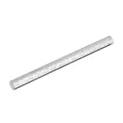 1" x 10" Acrylic Round Rod Bubble Solid PMMA Bar for DIY Crafts Clear
