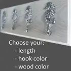 Seahorse Hook Rack, Beach Coat Hook Rack, Towel Hook Rack, Hat Hook Rack,