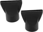 2pcs Diffuser Hair Dryer Nozzle Set Styling Concentrator Tips for Curly Hair Compatible