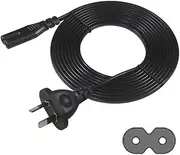 IEC-C7 Figure 8 2 Pin AC Power Cord Cable Au Plug Lead C7 1.8M Extension Wire 240V for Supply Charger