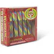 Warheads Super Sour Christmas Candy Canes 12 Pack