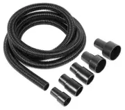 WEN DCA023 1.25-Inch by 10-Foot Dust Hose Kit with Fittings and Reducers