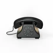 Black Creative White Noise Retro Telephone Night Light Sleep Aid Lamp Bluetooth Speaker