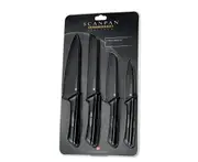 Scanpan 18998 Spectrum 4 Piece Knife Set Black