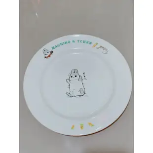 ㄇㄚˊ 幾兔麻幾兔大圓陶瓷盤