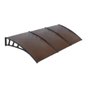 NNEDSZ Window Door Awning Door Canopy Outdoor Patio Cover Shade 1.5mx3m DIY BR