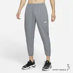 NIKE 男 長褲 運動 慢跑 DRI-FIT 梭織 口袋 反光 灰 DD4895-084