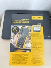 FLUKE 233 TRUE-RMS REMOTE DISPLAY DIGITAL MULTIMETER/NEW SEALED-FREE SHIPPING