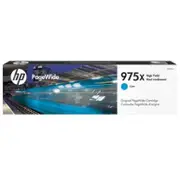 HP 975X Cyan Pagewide Ink Cartridge (Original)