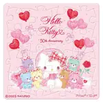 HELLO KITTY【50周年】夢幻熊熊拼圖磁鐵16片(方)