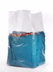 Gusseted LDPE Resin Premium Bag, 2 Mil, 10 x 8 x 24" LD1600