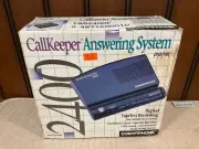 NEW Conair Call Keeper Digital Phone Answering Machine TAD2400B Black TAPELESS