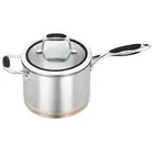 Scanpan Genuine Impact Coppernox Saucepan with Lid Cast Stainless Steel Handle
