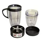 LOT Nutribullet NB-101S Replacement Cups Lid and Blade