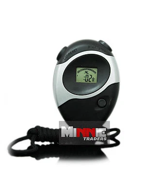 Digital Sports Hand Held Stopwatch Time Clock Stop Watch Alarm Counter Timer