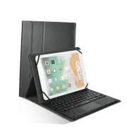 Tablet Keyboard Case with Touchpad for 9-11 Inch Tablets, Magnetic Detachable