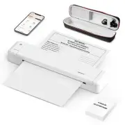 HPRT Portable Printer Wireless for Travel, Thermal Inkless Bluetooth Printer ...
