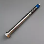 M8 x 90 Titanium Ti Screw Bolt Hexagon Hex Head Flange with Blue ThreadLocker