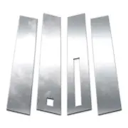 4pc Stainless Pillar Post Covers w/Keypad Cutout for 2017-22 Lincoln Continental (for: Lincoln)