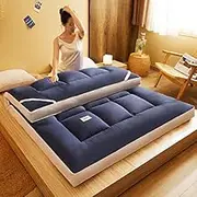 Full Size futon Mattress, Foldable Camping mat, Portable Student Dormitory Sleeping pad, Guest Sleeping pad, Single Bed, Double Bed, Queen Size Mattress