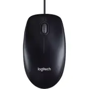 Logitech M90 USB Wired Optical Mouse 1000dpi for PC Laptop Mac Full Size Comf AU