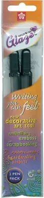 3 Pack Sakura Gelly Roll Glaze Bold Point Pens 2/Pkg-Black 384-38495