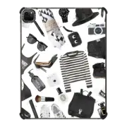 iPad Pro 12.9-inch (5th/6th gen) iPad Impact Case black and white fasion