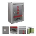 Locking Mailbox Community Mailbox Aluminum Wall Mailbox Mailbox Wall Mount