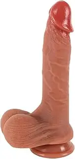 DVEDO 8" Realistic Dildo & 6.3'' Insertable with Strong Suction Cup for Hands-Free Play, Sex Toy for Adult Women Men Anal G-Spot Stimulation Lifelike Soft Silicone Penis Sex Toys