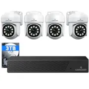 [New] CAMCAMP Security Camera POE [5MP Auto Tracking] Outdoor Wired Security