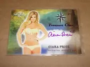 2015 Benchwarmer CIARA PRICE Treasure Chest Pink Auto/25 PLAYBOY Playmate 2011