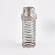 1 PC 304 Stainless Steel Male Thread Mesh Cover Aquarium Fish Tank Water Pump Inlet Filter Screen Garden Irrigation Pump Hose Filters,1I2 Inch Long
