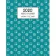 2020 Weekly Planner January to December: Dated Weekly Planner With To Do Notes & Inspirational Quotes - Teal Life Preserver Ship Steer