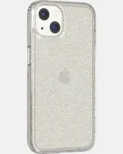 Tech21 Gold Hard Tough Protection Sparkle Shine Case for Apple iPhone 13 - gold