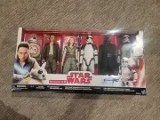 Star Wars 12" 6 Pack Force Awakens Target Exclusive Poe Kylo Rey Executioner...