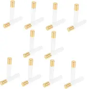 MUCKLILY 20Pcs Glass Roller Bottles for Essential Oils Portable Sub Package Containers Smooth Shockproof Design for Perfumes and Massage Oils