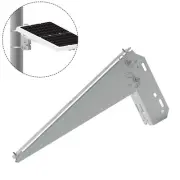 Simple Design Solar Panel Wall Mount Bracket With Adjustable Tilt Angle SALE