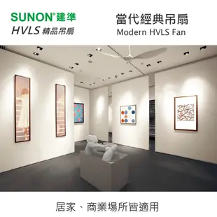 SUNON 當代經典吊扇 Modern HVLS Fan 工業吊扇 節能吊扇 吊掛扇 風扇 電風扇 室內吊扇 電扇