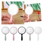 Makeup Mirror Good Grip Make-up Women Girls Hand Held Mirror Plastic Hot W1