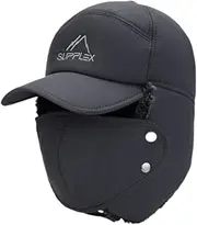 [kowaku] Winter Trapper Hat Fashion Warm Winter Hat for Running Hiking Cycling Skiing