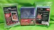 ⚡SHIPS TODAY25ct ULTRA PRO TOP LOADERS 100ct PENNY SLEEVES 1 35pt ONE-TOUCH