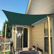 Ifenceview Green Square 24'x24' UV Sun Shade Sail Pool Canopy Awning Outdoor