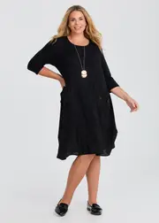 [TS] Taking Shape Tulip Bamboo Jersey Dress Size 16 in - Plus Size Women's Clothing