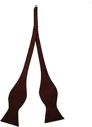 [TOVINANNA] Men Solid Tie Bow Tie Unique Gourd Shape Design for Formal Events Stylish Accessory for Weddings Tuxedos Special Occasions