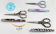 Eyebrow Tweezers Scissor Cuticle Pedicure Kit for Nail Eyelash Facial Hair 2PCS