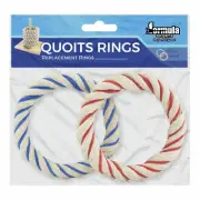 Formula Sports Replacement Rope Quoits Rings 2 Pack NEW Quality Out Door Game