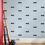 Batman Logo Removable Wall Stickers Vinyl Wall Decal Kids Boys Art Mural Decor