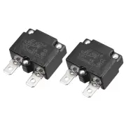 Circuit Overload Protector 4A AC125/250V DC32V Thermal Circuit Breaker 2pcs