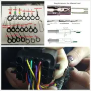 26Pcs Stainless Steel Car Wire Terminal Removal Tool Connector Pin Extractor Kit (for: Daihatsu)