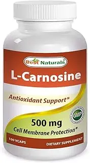 Best Naturals L-Carnosine 500 mg 100 Vcaps